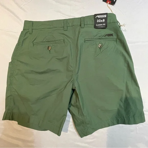 NWT Mountain Khakis Stretch Poplin Classic Short SZ.32 - Picture 4 of 5
